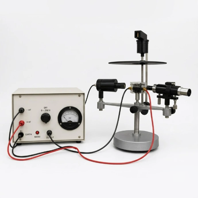 [AJK-EXTO-6861] AJKANT E/M By Millikans Oil Drop Method (Model: AJK-EXTO-6861)