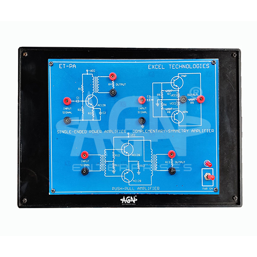 [AJK-AMPL-6849] AJKANT Study of Class A B AB and Push Pull Amplifier (Model: AJK-AMPL-6849)