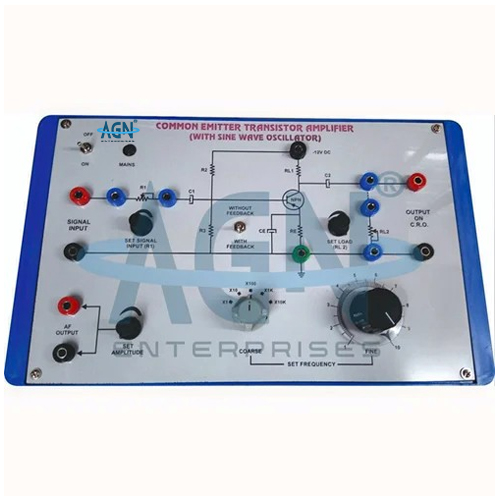 AJKANT Common Base Transistor Amplifier (Model: AJK-AMPL-6835)