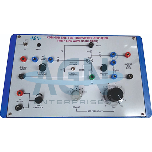 [AJK-AMPL-6832] AJKANT Common Emitter Transistor Amplifier (Model: AJK-AMPL-6832)