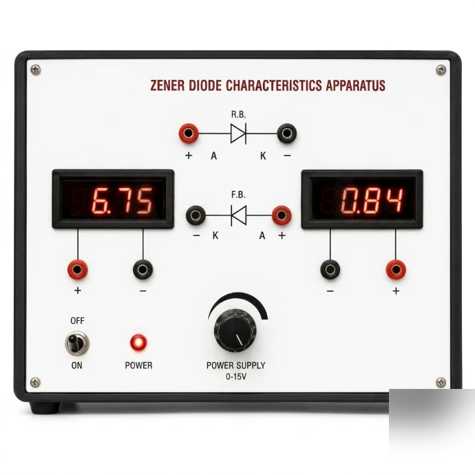 [AJK-ELLA-6806] AJKANT Zener Diode Characteristics Apparatus (Model: AJK-ELLA-6806)