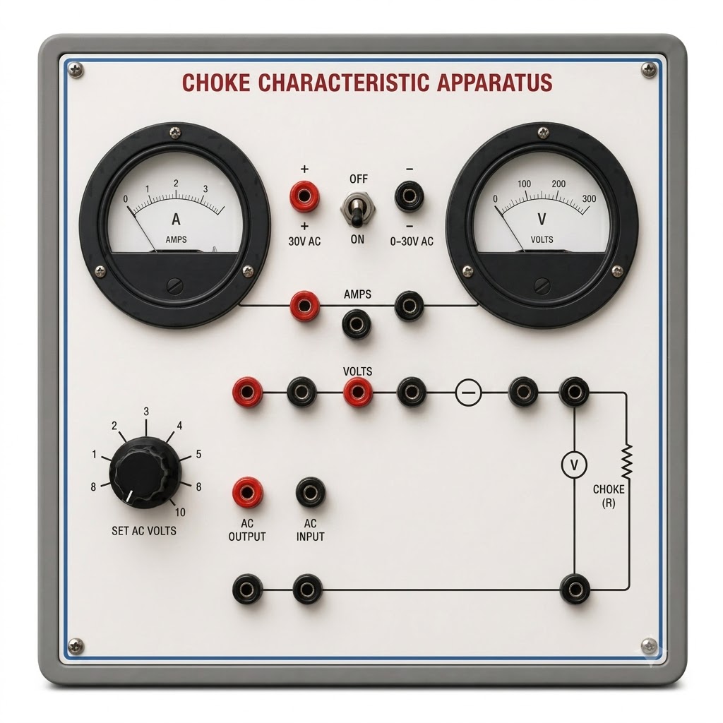 AJKANT Choke Characteristics Apparatus (Model: AJK-ELLA-6802)