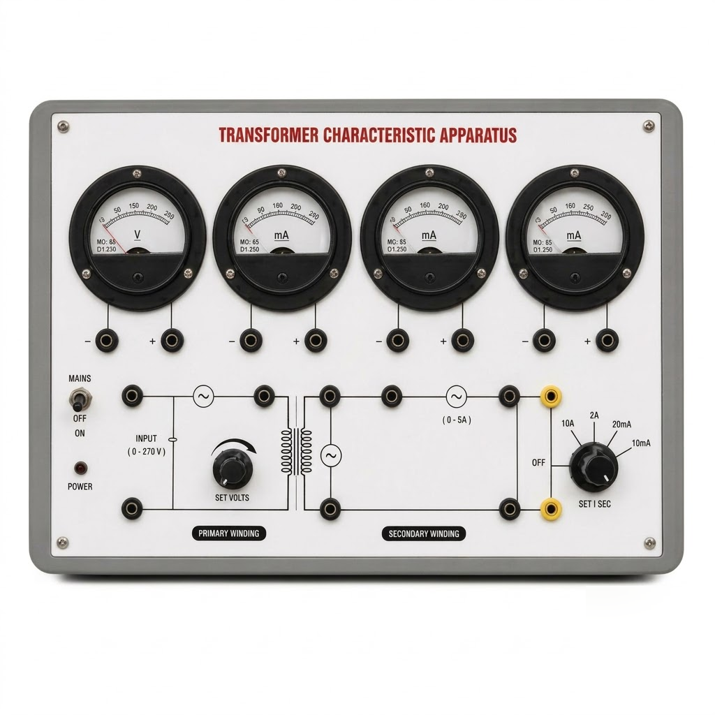 [AJK-ELLA-6800] AJKANT Transformer Characteristics Apparatus (Model: AJK-ELLA-6800)