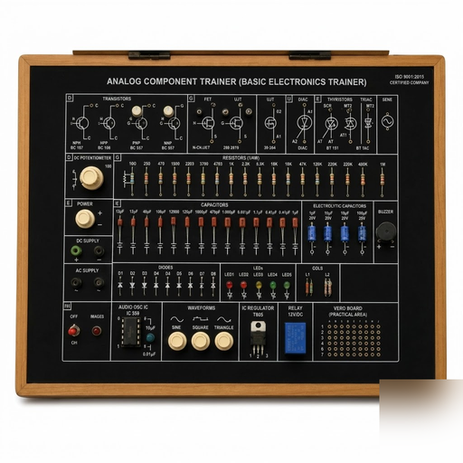 [AJK-ELLA-6798] AJKANT Analog Component Trainer And Discrete Component (Model: AJK-ELLA-6798)