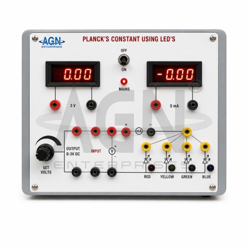 [AJK-ELLA-6796] AJKANT Plancks Constant Apparatus Using LED With Digital Meters (Model: AJK-ELLA-6796)