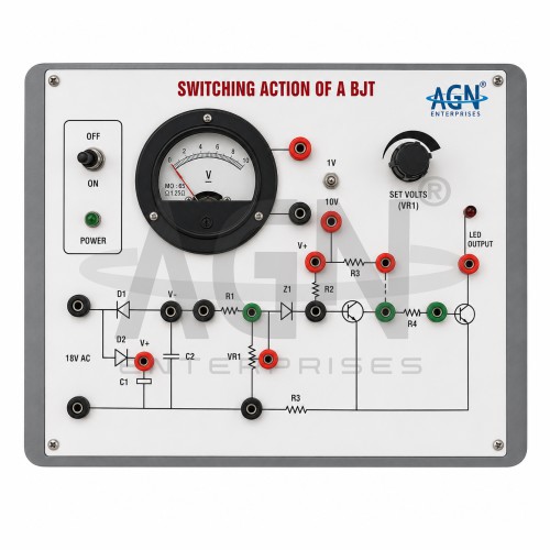 AJKANT Switching action of a Transistor (BJT) (Model: AJK-ELLA-6791)