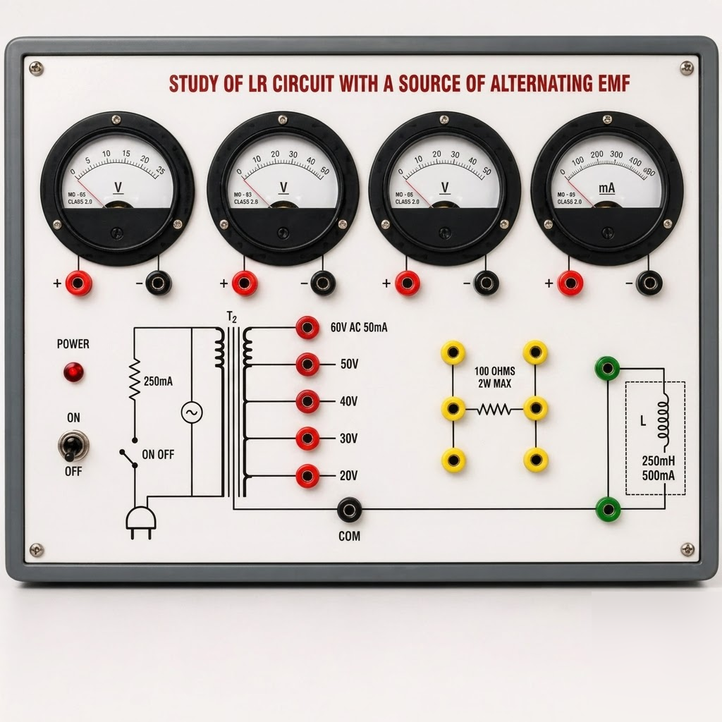 [AJK-ELLA-6789] AJKANT LR Circuit With A Source Of Alternating E.M.F (Model: AJK-ELLA-6789)