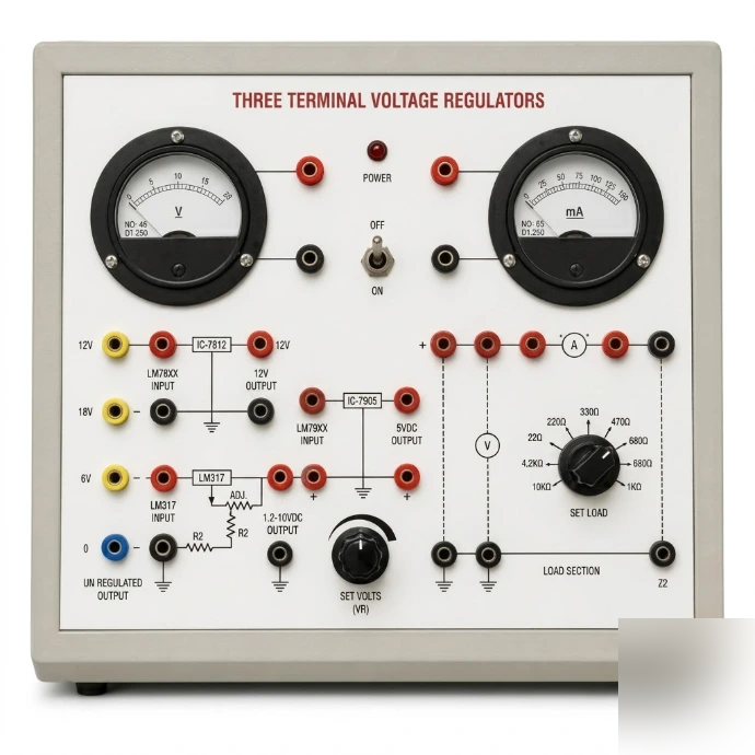 [AJK-ELLA-6784] AJKANT Voltage Regulation by 78 series voltage regulators (Model: AJK-ELLA-6784)