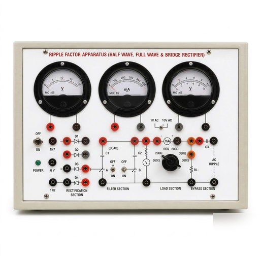 [AJK-ELLA-6778] AJKANT Ripple Factor Apparatus (Model: AJK-ELLA-6778)