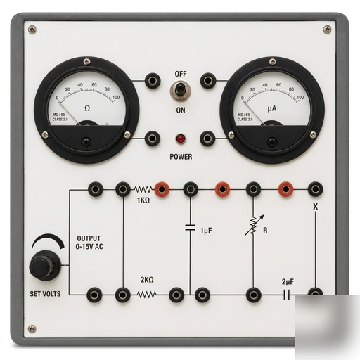 [AJK-ELLA-6766] AJKANT LCR Impedance Circuit Apparatus (Model: AJK-ELLA-6766)