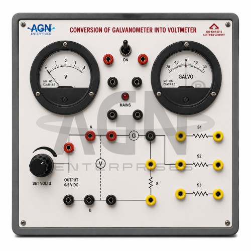 [AJK-ELLA-6752] AJKANT Conversion of Galvanometer to Voltmeter (Model: AJK-ELLA-6752)