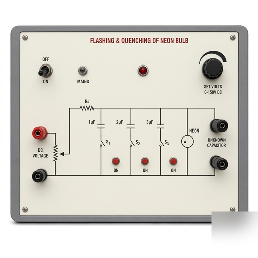 [AJK-ELLA-6747] AJKANT Flashing & Quenching of Neon Apparatus (Model: AJK-ELLA-6747)