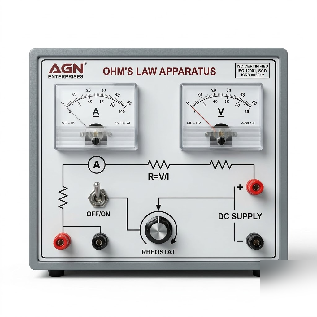 [AJK-ELLA-6743] AJKANT Ohms Law Apparatus (Model: AJK-ELLA-6743)
