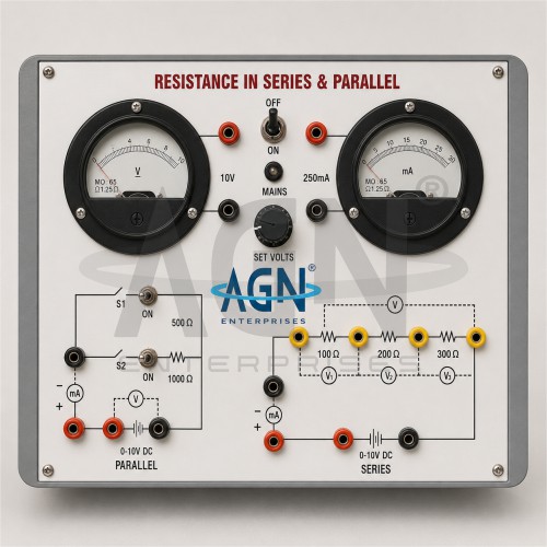 [AJK-ELLA-6741] AJKANT Resistance in Series & Parallel Apparatus (Model: AJK-ELLA-6741)