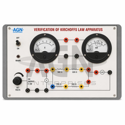 [AJK-ELLA-6739] AJKANT KCL and KVL Kirchoffs Law Apparatus (Model: AJK-ELLA-6739)