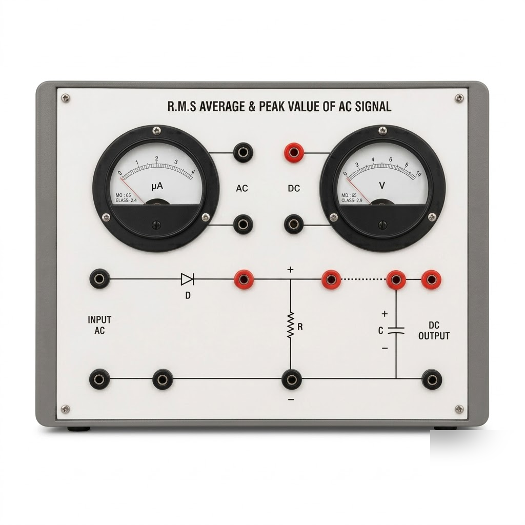 [AJK-ELLA-6737] AJKANT Peak Average & RMS Value of a AC Signal (Model: AJK-ELLA-6737)