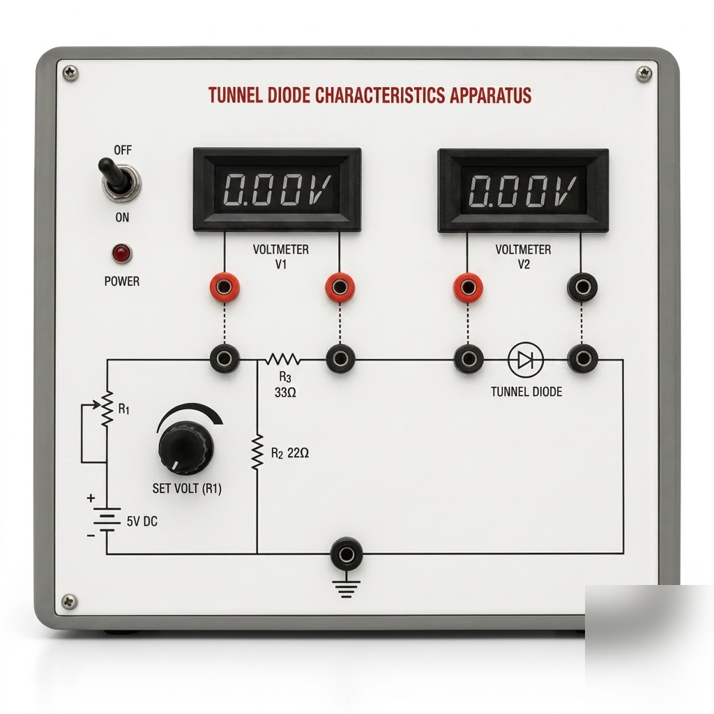 [AJK-ELLA-6735] AJKANT Tunnel Diode Characteristics Apparatus (Model: AJK-ELLA-6735)