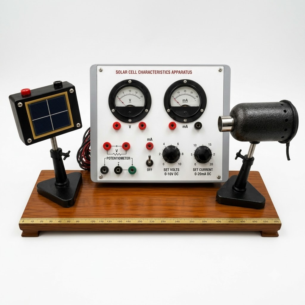 AJKANT Solar Cell Characteristics Apparatus (Model: AJK-ELLA-6733)