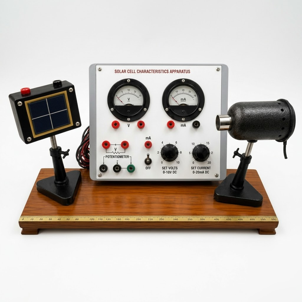 [AJK-ELLA-6733] AJKANT Solar Cell Characteristics Apparatus (Model: AJK-ELLA-6733)