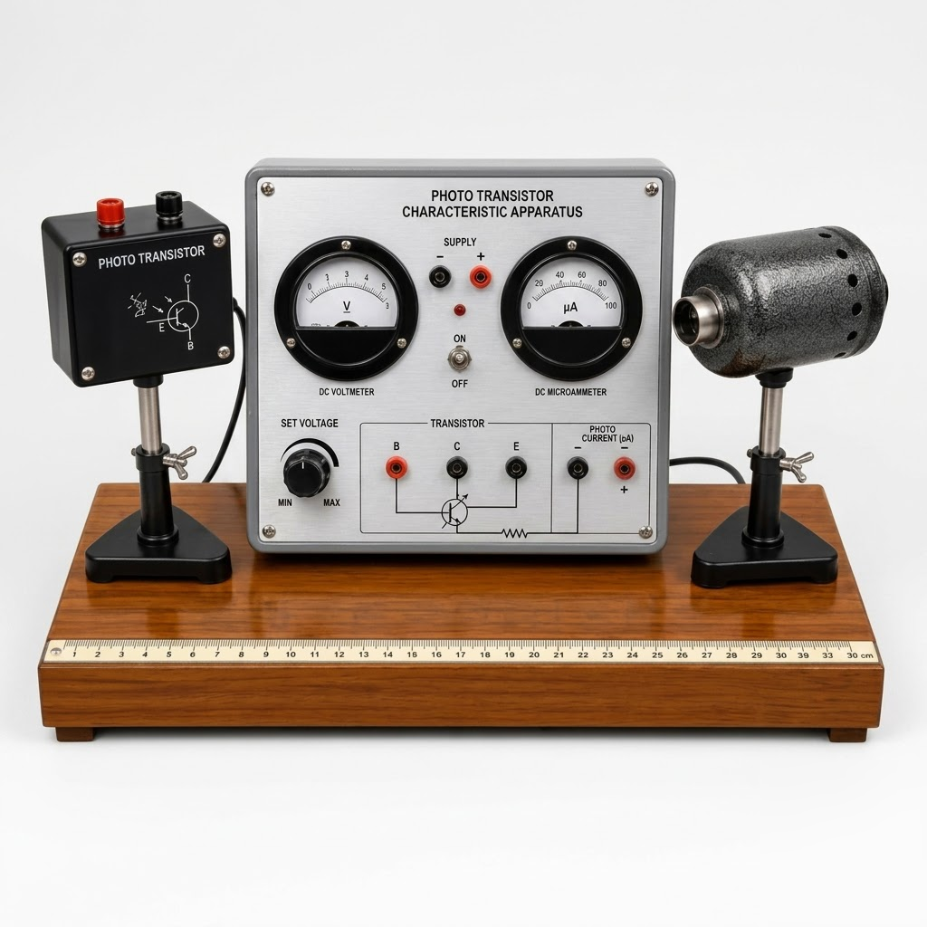 [AJK-ELLA-6729] AJKANT Photo Transistor Characteristics Apparatus (Model: AJK-ELLA-6729)