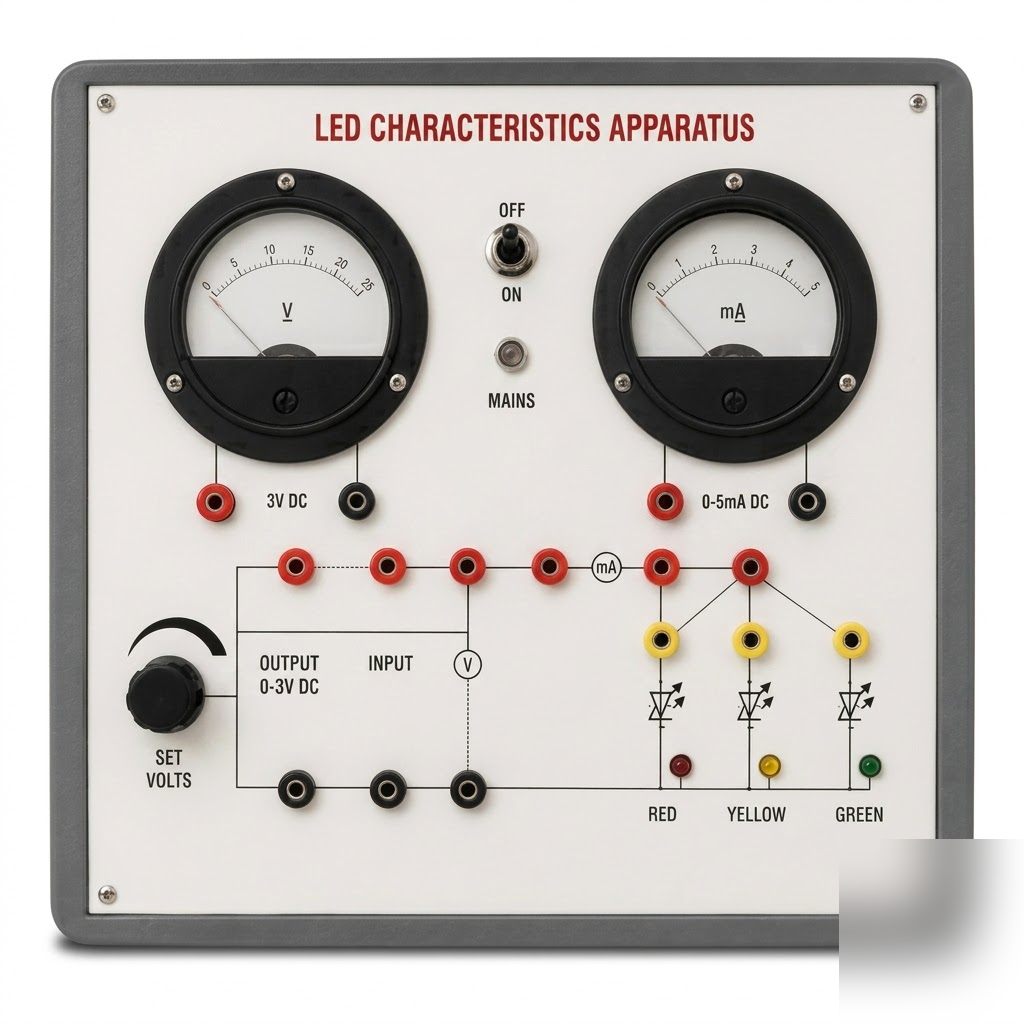 [AJK-ELLA-6725] AJKANT LED Characteristics Apparatus (Model: AJK-ELLA-6725)