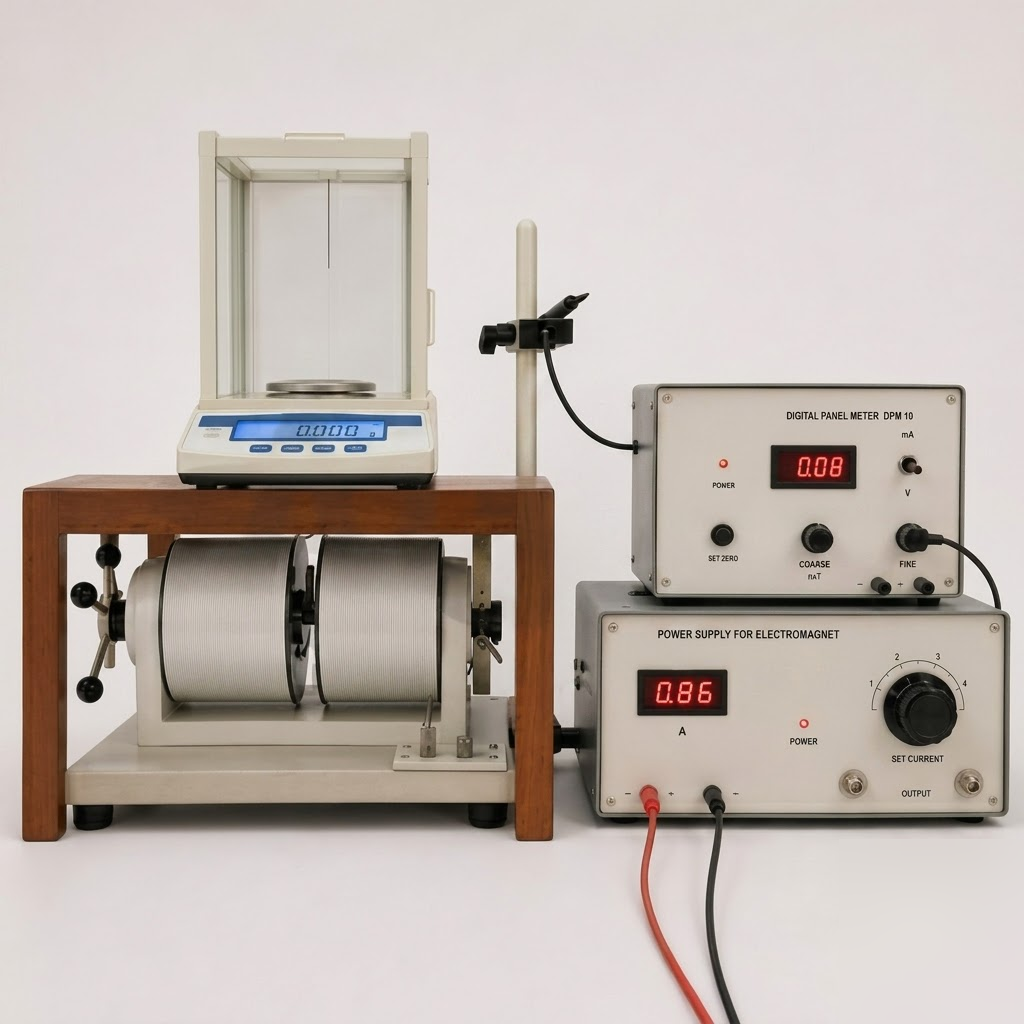 [AJK-ELLA-6721] AJKANT Magnetic Susceptibility of Solids by Gouys Balance Method (Model: AJK-ELLA-6721)