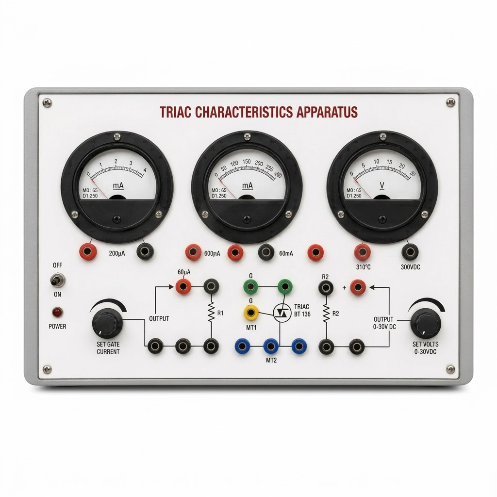 [AJK-ELLA-6717] AJKANT Triac Characteristics Apparatus (Model: AJK-ELLA-6717)