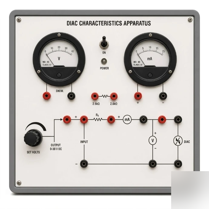 [AJK-ELLA-6715] AJKANT Diac Characteristics Apparatus (Model: AJK-ELLA-6715)