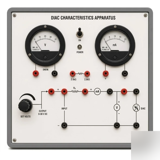 [AJK-ELLA-6715] AJKANT Diac Characteristics Apparatus (Model: AJK-ELLA-6715)
