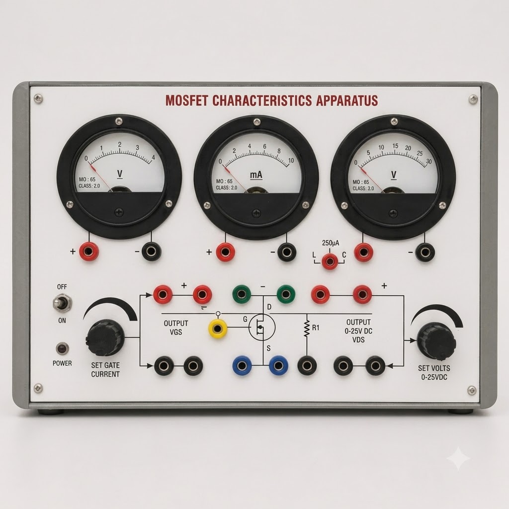 AJKANT MOSFET Characteristics Apparatus (Model: AJK-ELLA-6711)