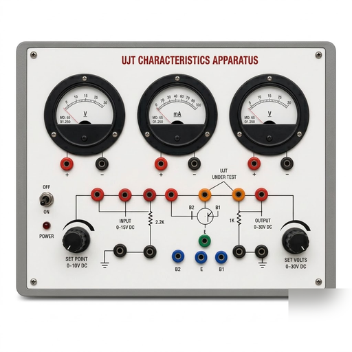 [AJK-ELLA-6705] AJKANT UJT Characteristics Apparatus (Model: AJK-ELLA-6705)
