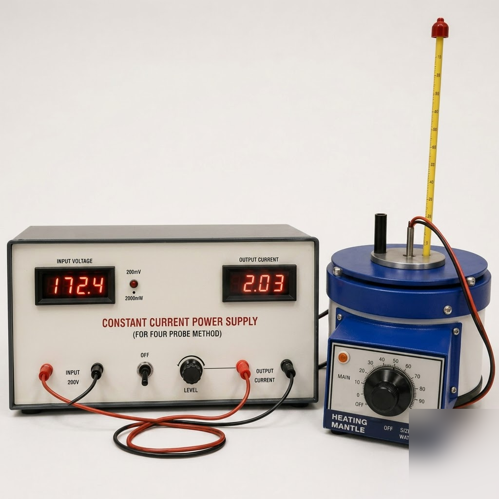 [AJK-ELLA-6697] AJKANT Resistivity of Semiconductors By Four Probe Method (Model: AJK-ELLA-6697)