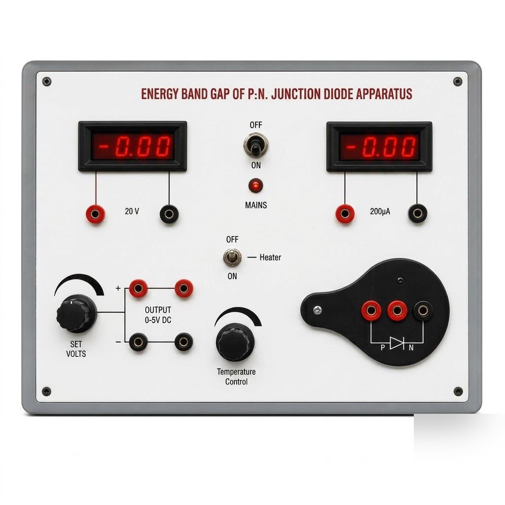 [AJK-ELLA-6692] AJKANT Energy Band Gap of PN Junction Diode Apparatus (Model: AJK-ELLA-6692)
