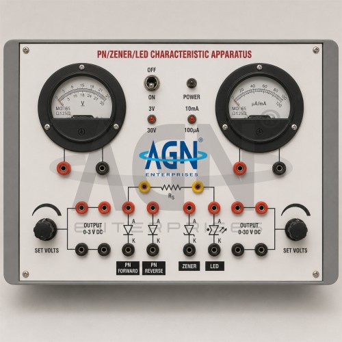 [AJK-ELLA-6690] AJKANT PN Junction Zener Diode LED Characteristics Apparatus (Model: AJK-ELLA-6690)