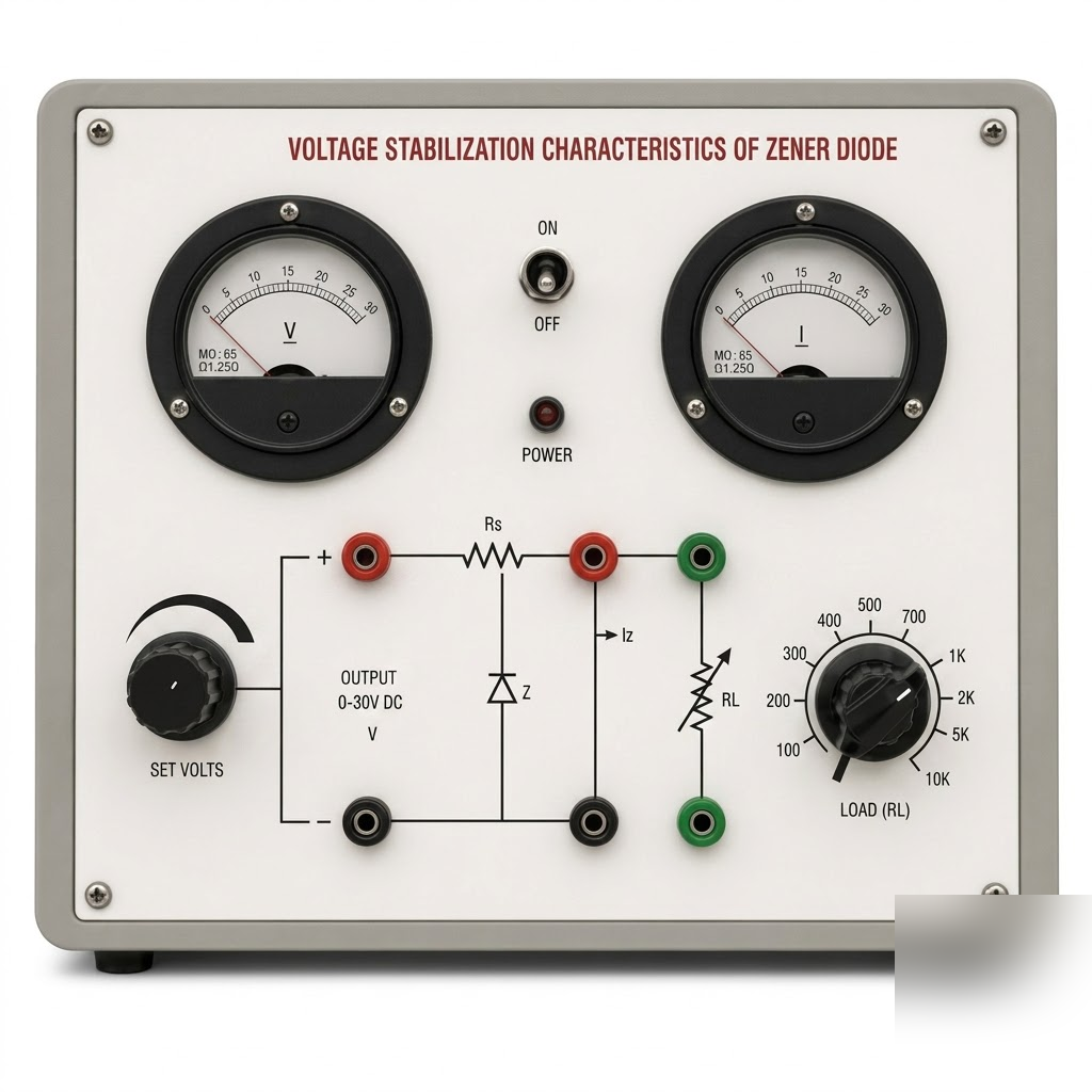 [AJK-ELLA-6686] AJKANT Voltage Stabilization Characteristics of Zener Diode (Model: AJK-ELLA-6686)