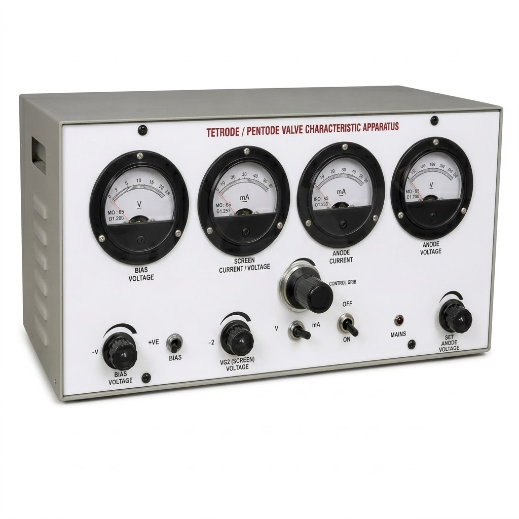 [AJK-ELLA-6651] AJKANT Tetrode Valve Characteristics Apparatus (Model: AJK-ELLA-6651)