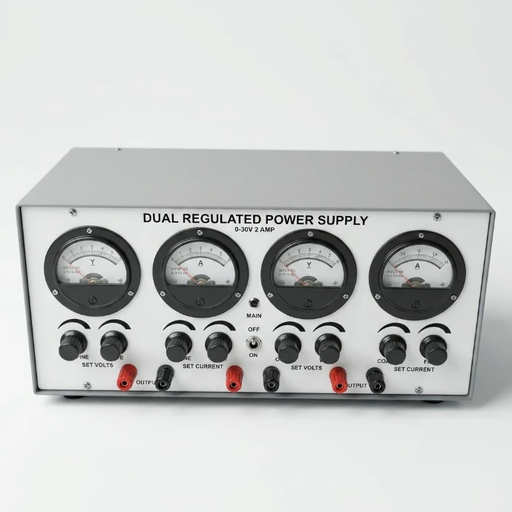 [AJK-ELIN-6635] AJKANT Dual Channel DC Regulated Power Supplies (Model: AJK-ELIN-6635)