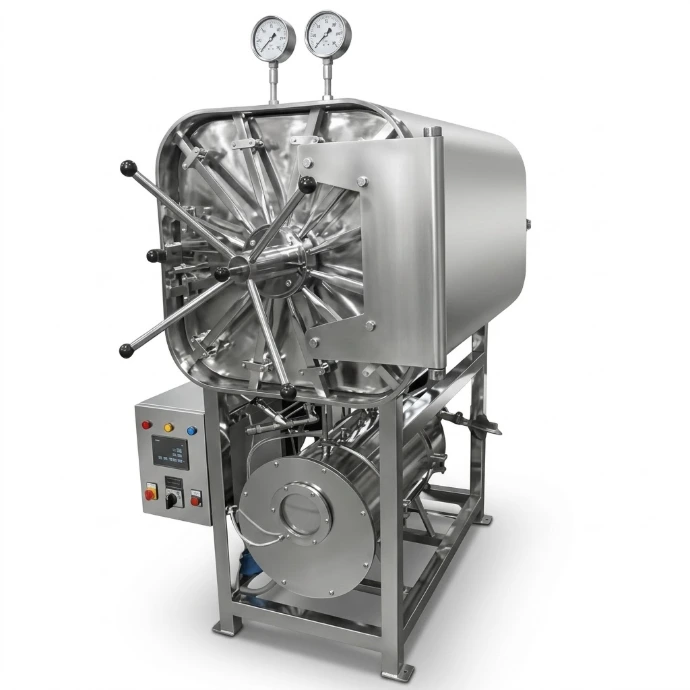 [AJK-AUTO-6602] AJKANT HORIZONTAL RECTANGULAR HIGH PRESSURE AUTOCLAVE (Model: AJK-AUTO-6602)