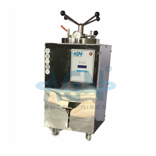 [AJK-AUTO-6591] AJKANT VERTICAL DOUBLE WALLED SQUARE BODY AUTOCLAVE FULLY AUTOMATIC (Model: AJK-AUTO-6591)