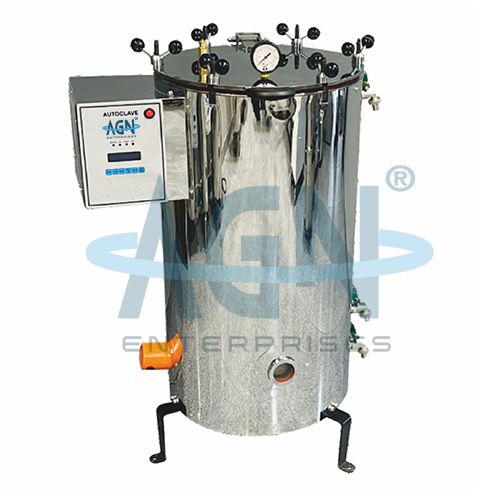 [AJK-AUTO-6579] AJKANT VERTICAL TRIPLE WALLED WINGNUT AUTOCLAVE (Model: AJK-AUTO-6579)
