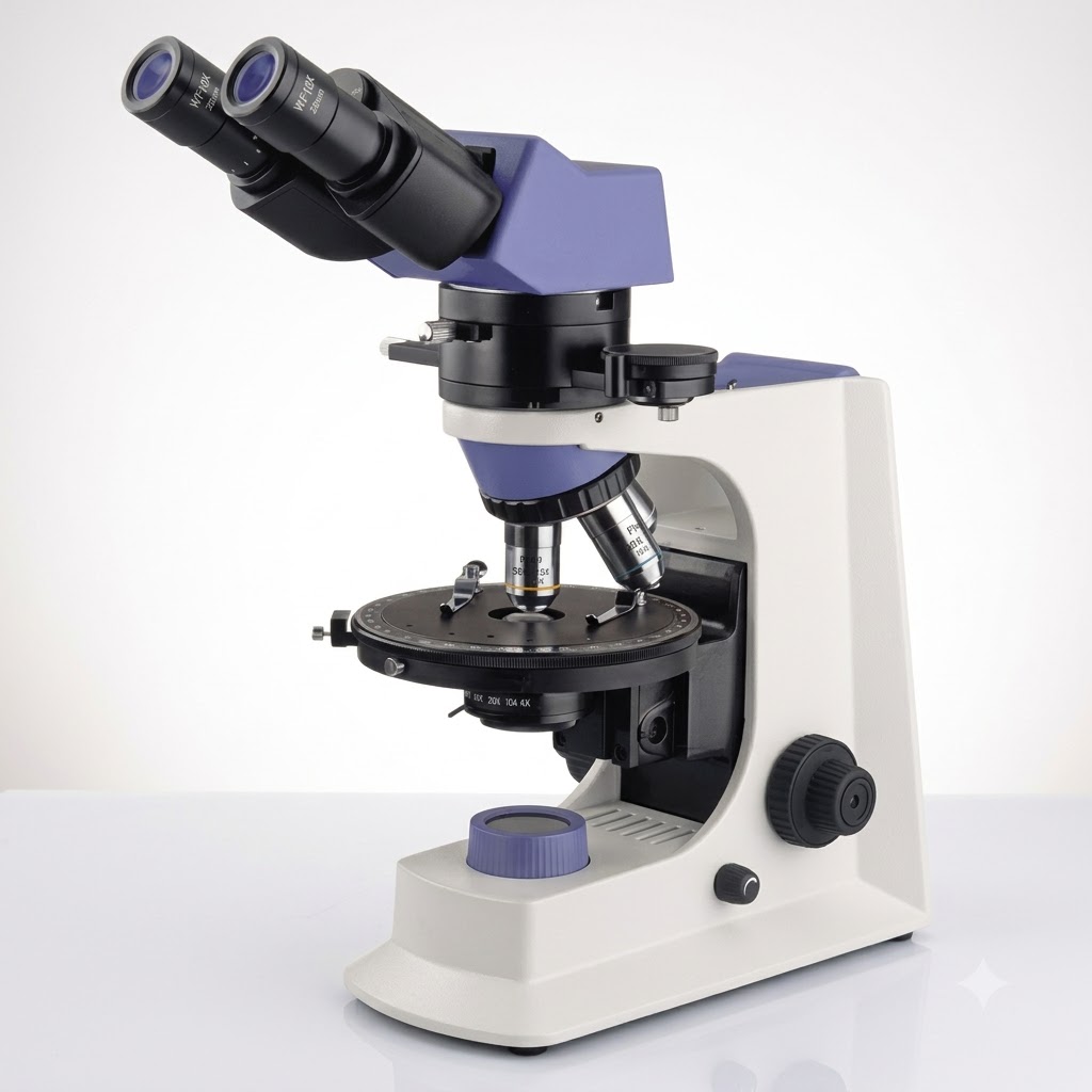 [AJK-MICR-6523] AJKANT UPRIGHT POLARIZING MICROSCOPE (Model: AJK-MICR-6523)