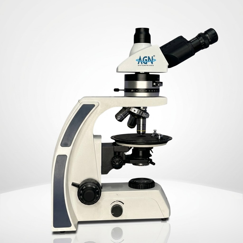 [AJK-MICR-6519] AJKANT TRINOCULAR POLARIZING MICROSCOPE (Model: AJK-MICR-6519)