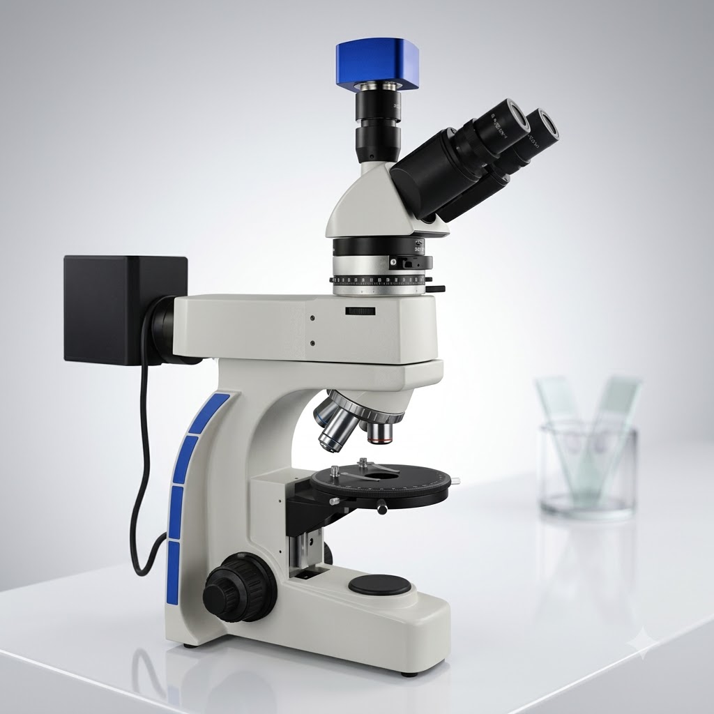 [AJK-MICR-6512] AJKANT PETROLOGICAL MICROSCOPE (Model: AJK-MICR-6512)