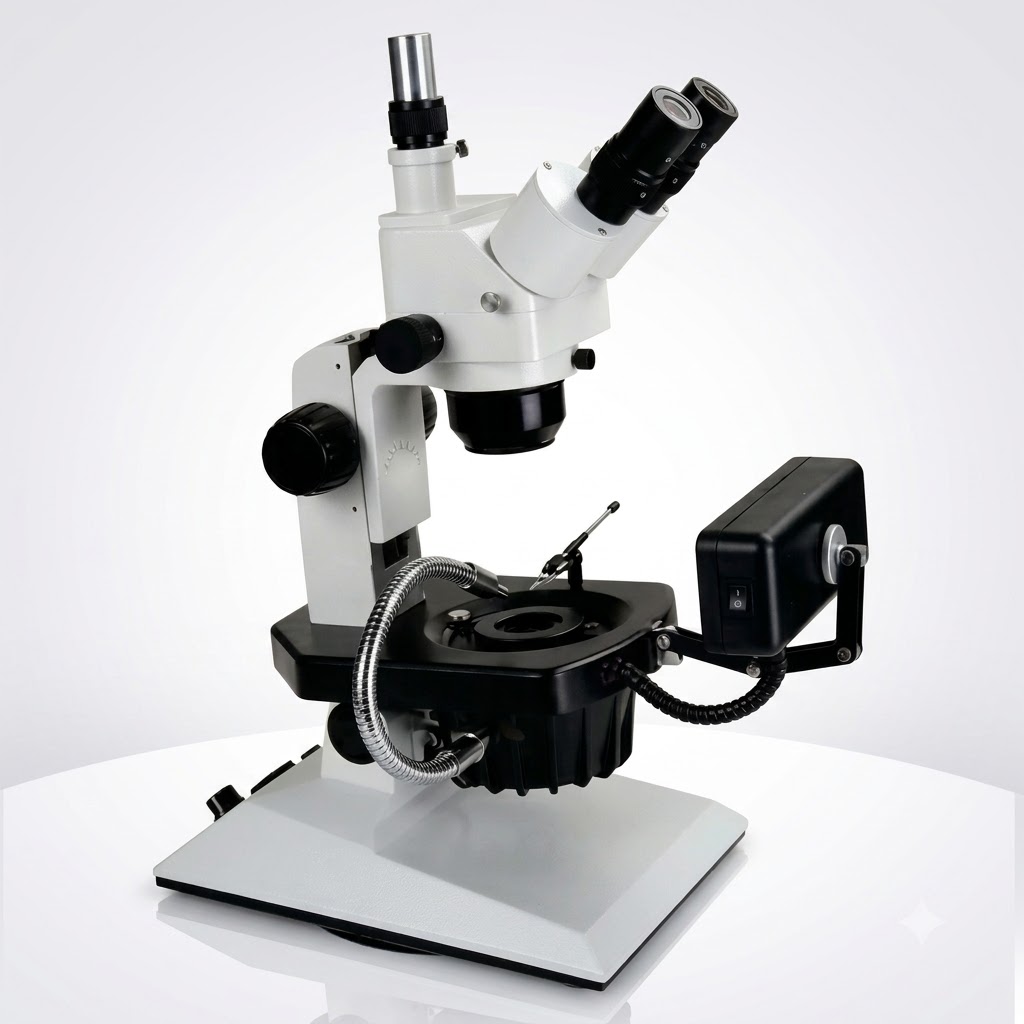 [AJK-GEMI-6504] AJKANT GEMOLOGICAL MICROSCOPE (Model: AJK-GEMI-6504)