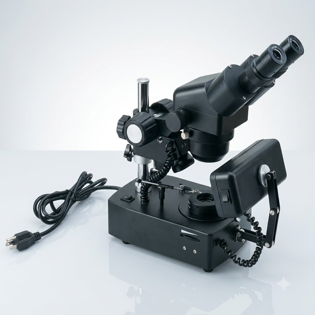 AJKANT GEMOLOGICAL MICROSCOPE (Model: AJK-GEMI-6500)