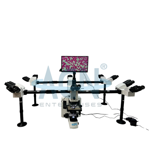 [AJK-MICR-6419] AJKANT DECA HEAD MICROSCOPE (Model: AJK-MICR-6419)