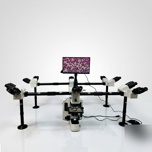 [AJK-MICR-6419] AJKANT DECA HEAD MICROSCOPE (Model: AJK-MICR-6419)