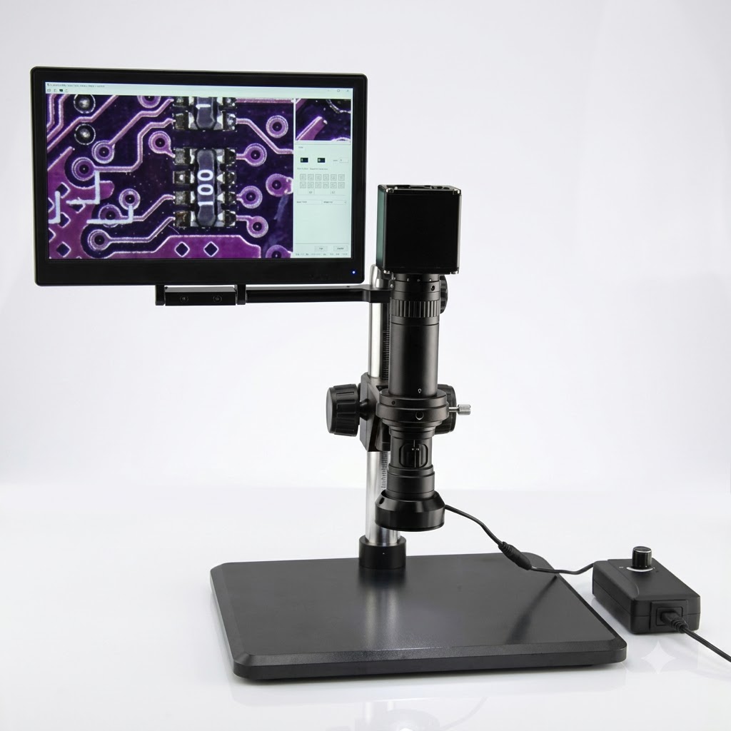 AJKANT DIGITAL STEREO ZOOM MICROSCOPE (Model: AJK-DIMI-6402)