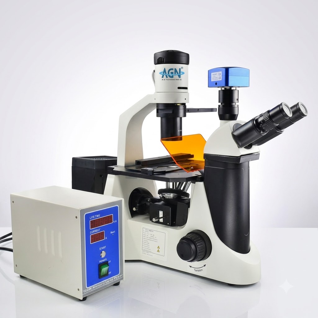 [AJK-FLMI-6310] AJKANT FLUORESCENT RESEARCH MICROSCOPE (Model: AJK-FLMI-6310)