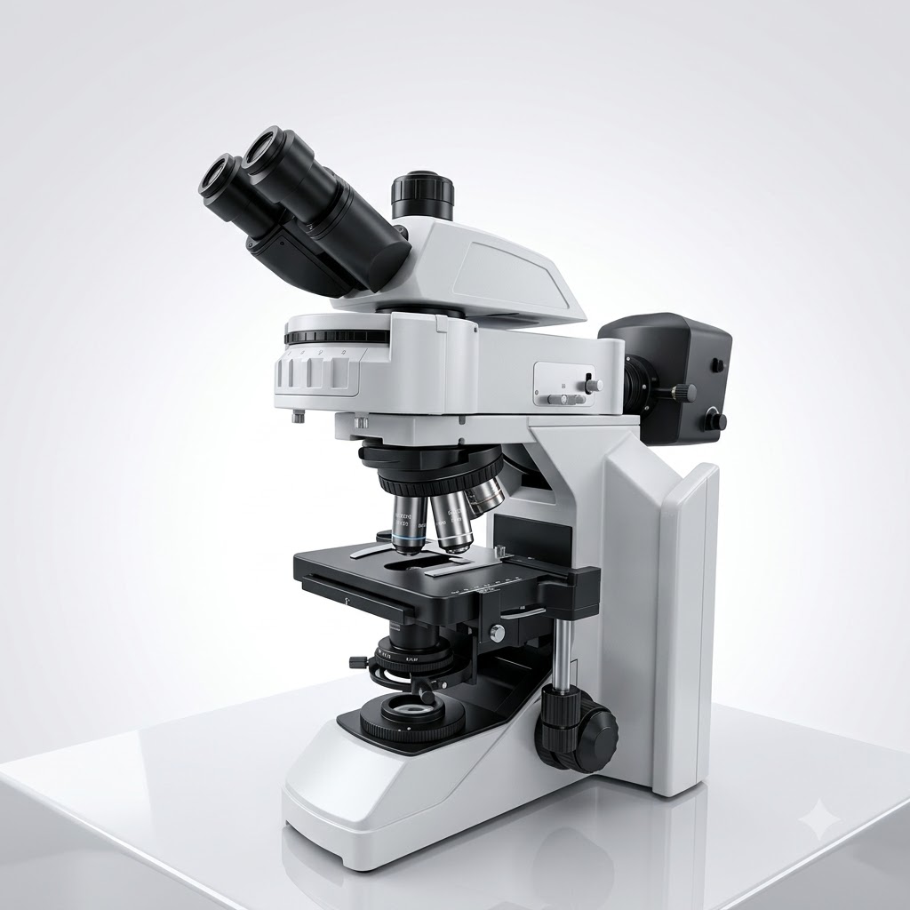 [AJK-FLMI-6308] AJKANT FLUORESCENCE ATTACHMENT RESEARCH TRINOCULAR MICROSCOPE (Model: AJK-FLMI-6308)